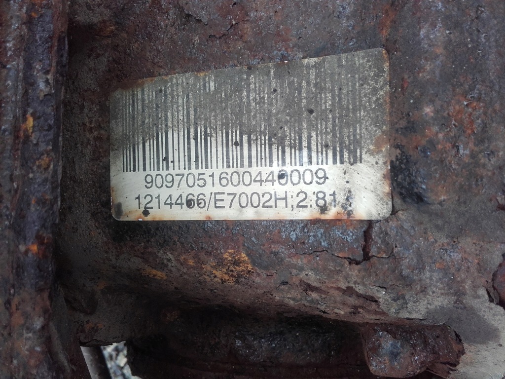 фото №5, Bmw 8 e31 840 підвіска задня задні диференціал 2.81