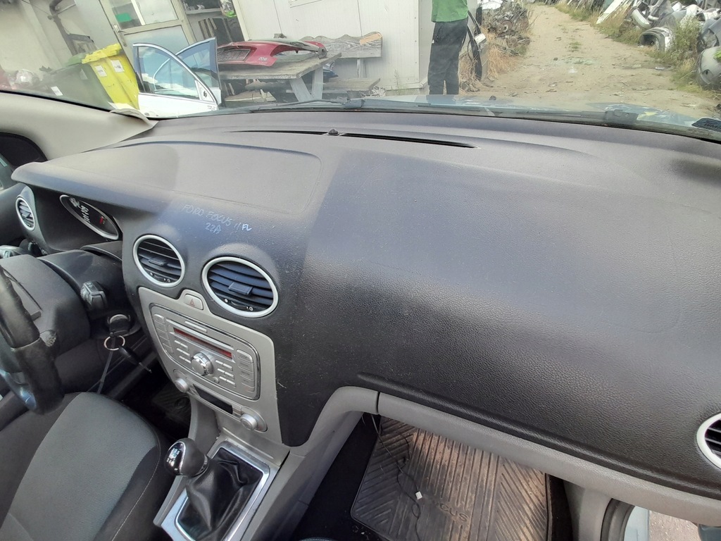 фото №12, Ford focus ii mk2 lift pulpit панель приладів приладова консоль