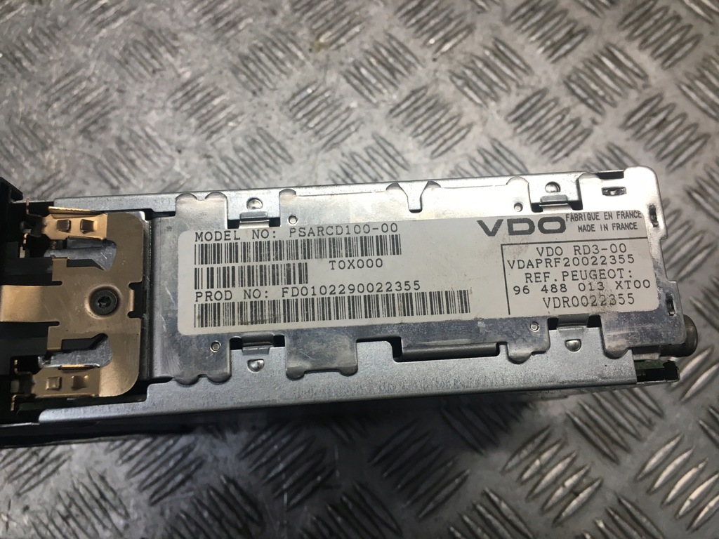 фото №3, Peugeot 307 радіо 96488013xt00