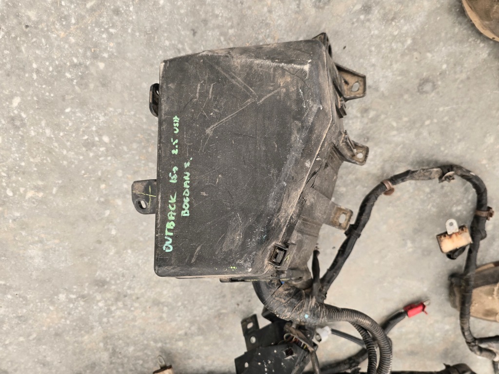 фото №9, Subaru outback 2.5b v 15-20 жгут электропроводка перегородка двигателя usa