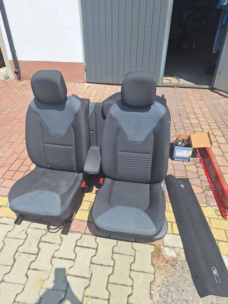 фото №12, Сидіння заднє сидіння перехідник van renault clio iv 4 hb