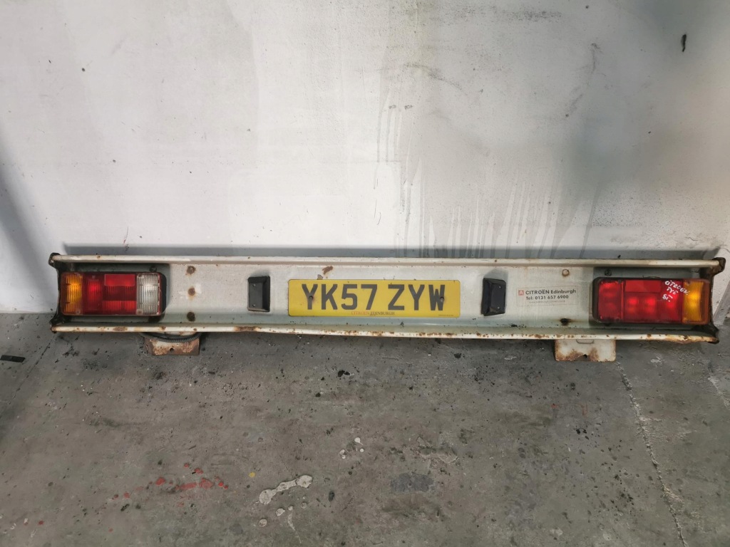 фото №1, Балка бампера задня з фарами citroen jumper iii 06-12