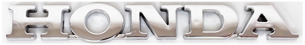 фото №1, Honda емблема значок надпис logo хром 150x19mm