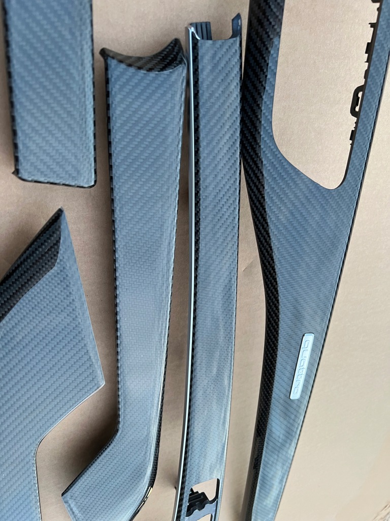 фото №13, Audi a4 rs4 a5 rs5 b9 8w накладки декоративні салону декори карбон 6t3 nowe