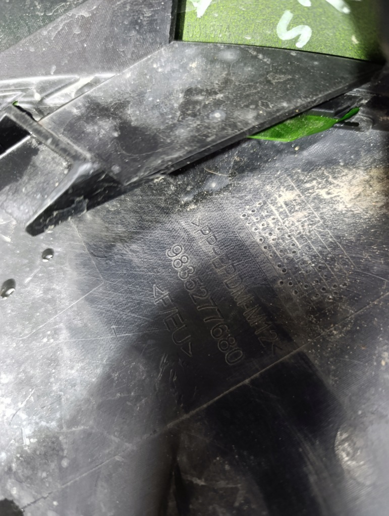 фото №12, Opel mokka b ii 2 20r- бампер перед передній om решітка dół