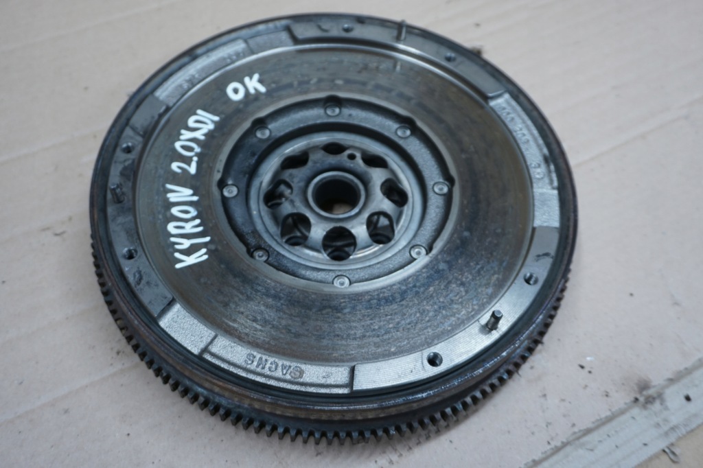 фото №2, Ssangyong kyron колесо двухмассовый двухмассовый маховик 2,0 xdi