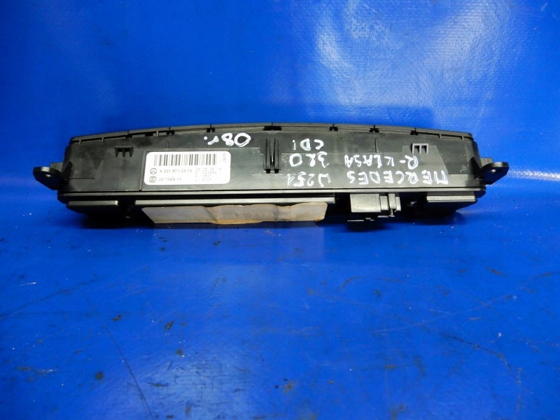 фото №2, Панель управление mercedes r klasa w251