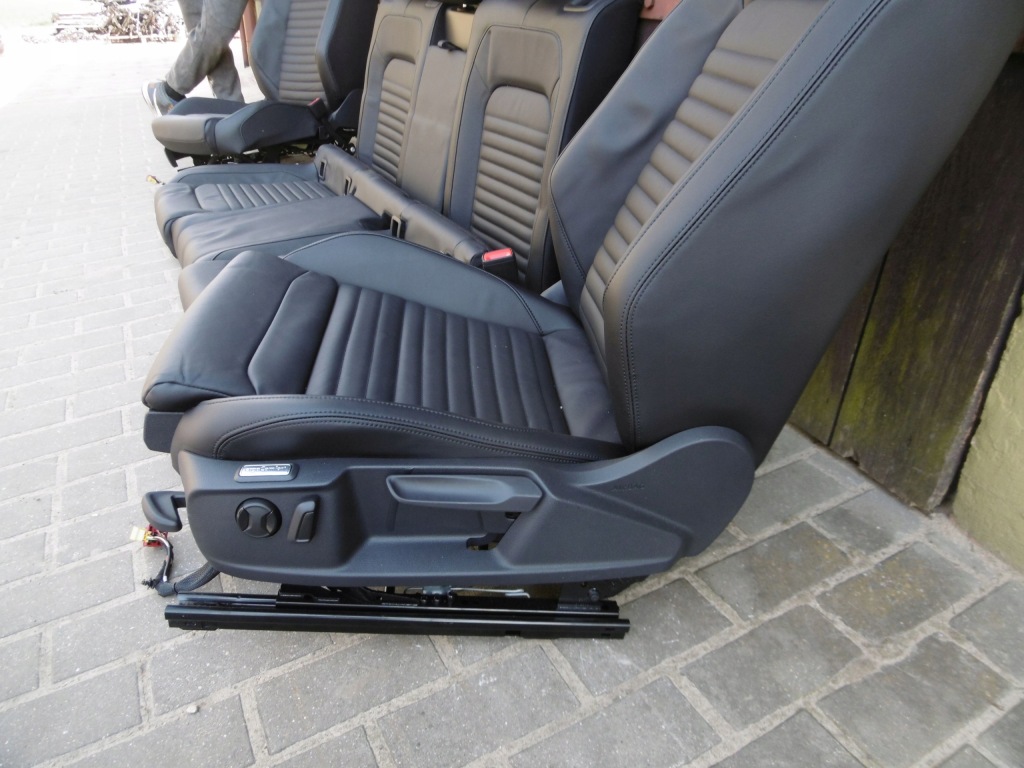 фото №9, Сидіння заднє сидіння vw passat b8 kombi шкіра комплект