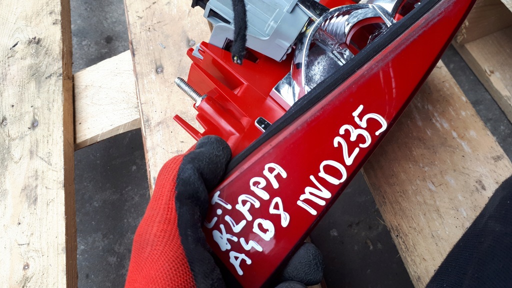 фото №9, A4 b8 s4 лампа led левая левый задняя w крышка kombi