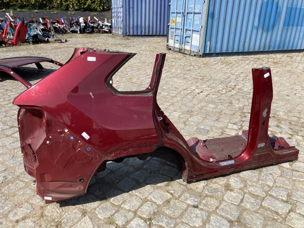 фото №1, Крыло правый задняя четверть порог блок двигателя toyota rav4 v 19- 3t3