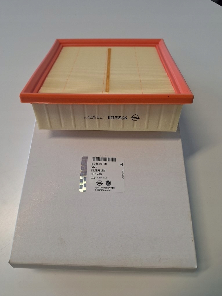фото №1, Фильтр воздуха opel corsa d оригинальный номер 95516130