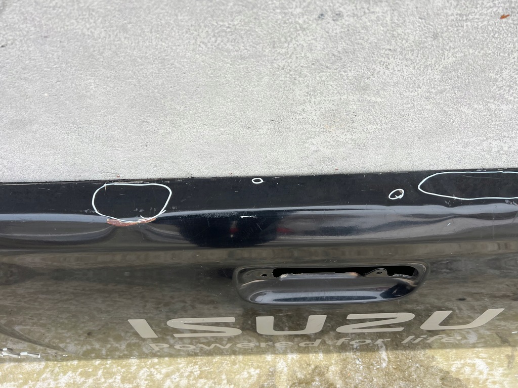 фото №9, Кришка багажника задня задня борт isuzu dmax d-max 2011-2014