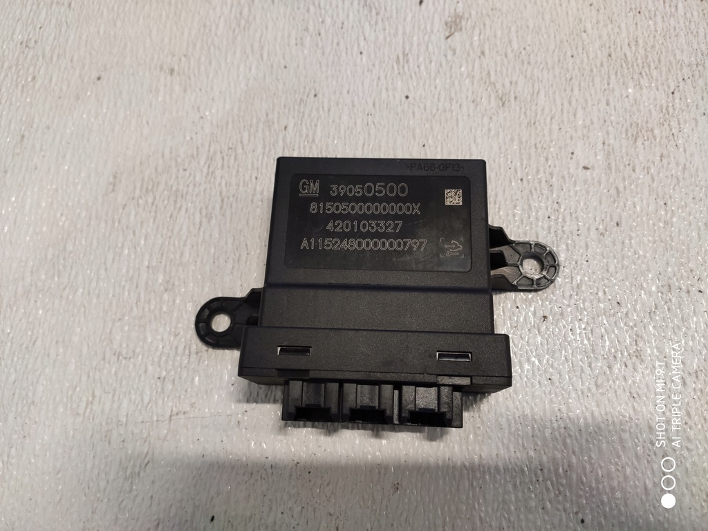 фото №1, Opel astra k 2015 модуль асистент паркування 39050500