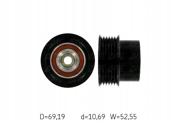 фото №1, Skf шкив генератора volvo s60 ii s80 ii v6