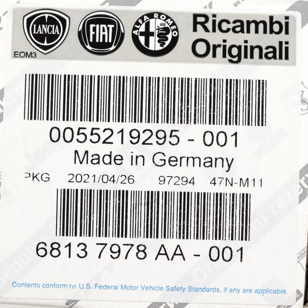 фото №11, Датчик давления наддува mopar оригинальный номер 55219295