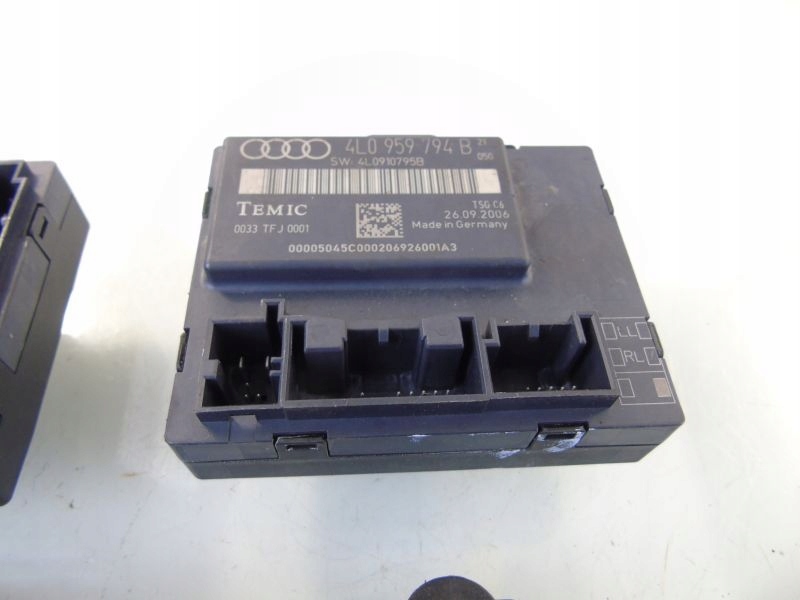 фото №4, Audi q7 4l блок керування модуль двері 4l0959794b kpl x4