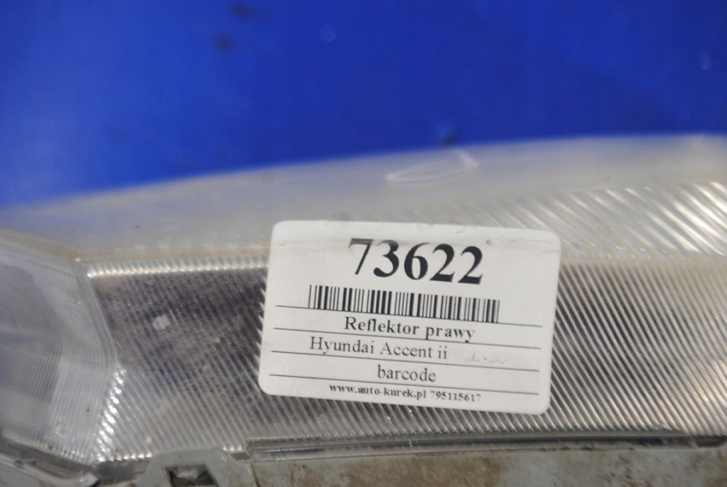 фото №5, Hyundai accent ii фара правый eu