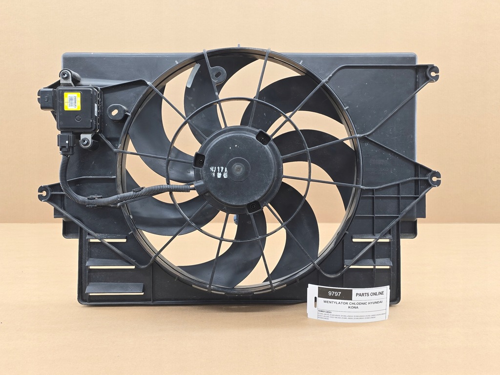 фото №1, Модуль блок управления вентилятор радиатор hyundai kona