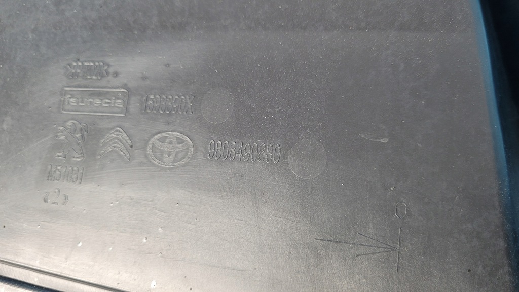 фото №9, Toyota proace ii 20r кронштейн бампера pas передній 9808490680