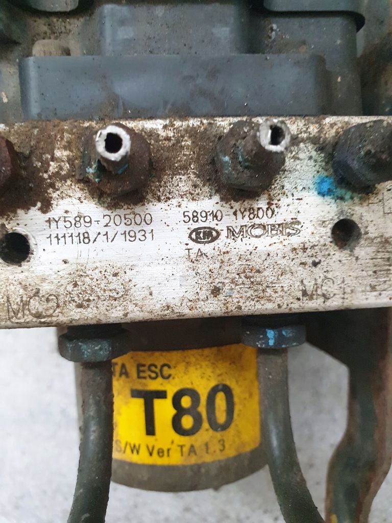 фото №5, Picanto ii 1.0 насос abs 1y589-20500 61589-45200