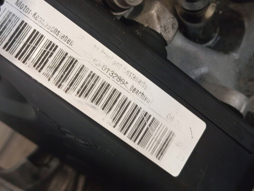 фото №9, Двигатель kompletny chg vw golf vi touran audi seat skoda 1.6 fsi