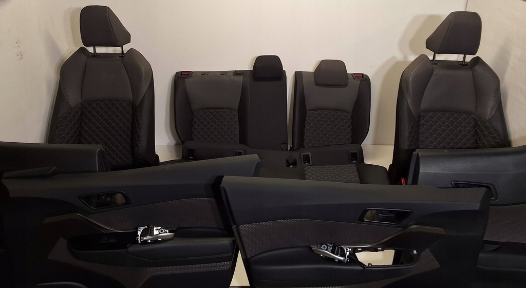 фото №4, Toyota c-hr chr сидіння заднє сидіння обшивки комплект