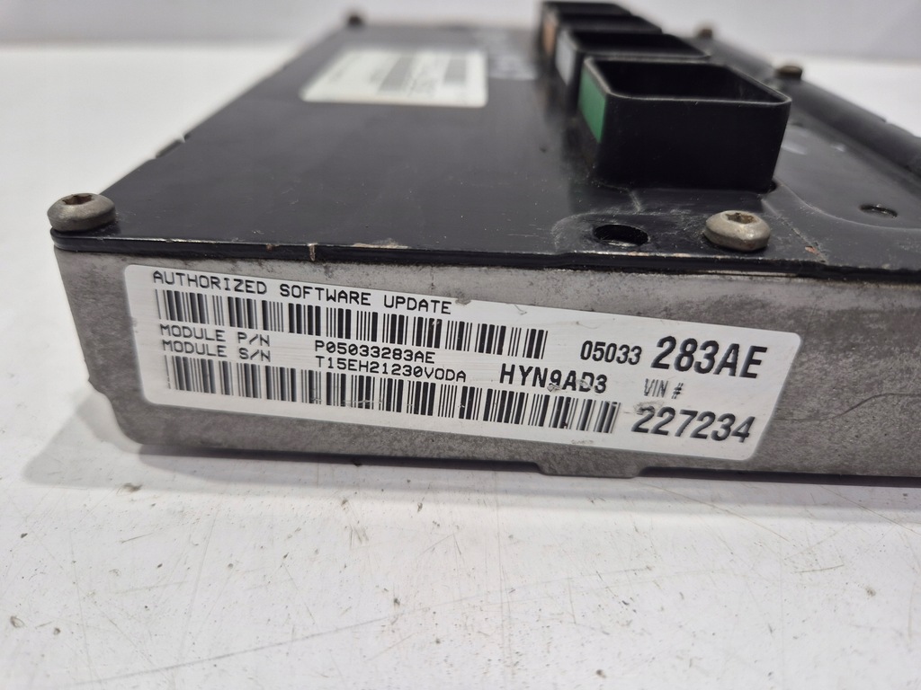 фото №5, Бортовой компьютер блок управления chrysler pt cruiser 2.0l p05033290ad p05033283ae