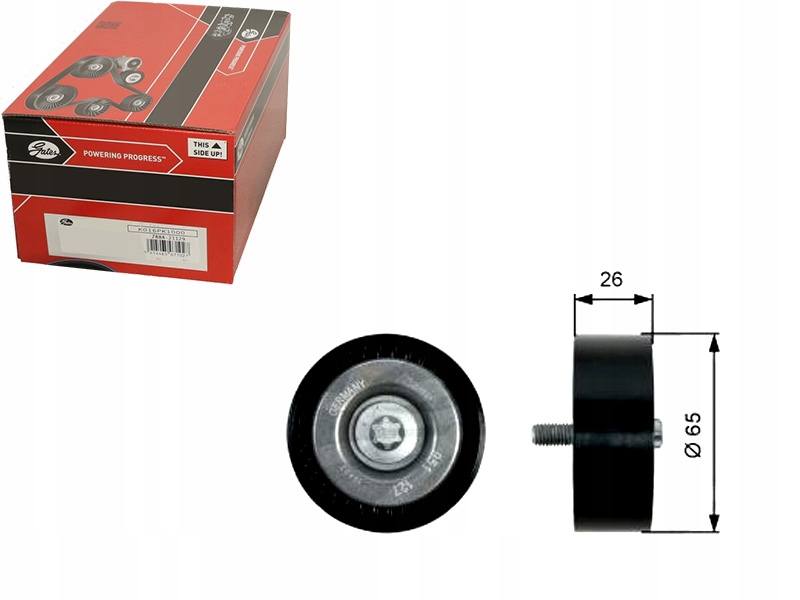 Купити Ролик напрямна напрямна ремінь клиновий зубчастий g