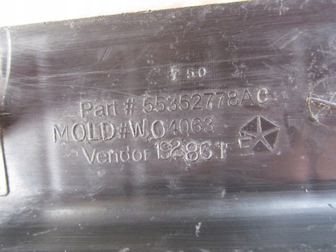 фото №5, Cherokee liberty kj lift молдинг накладка порог задняя 55352778ac 55352779ae