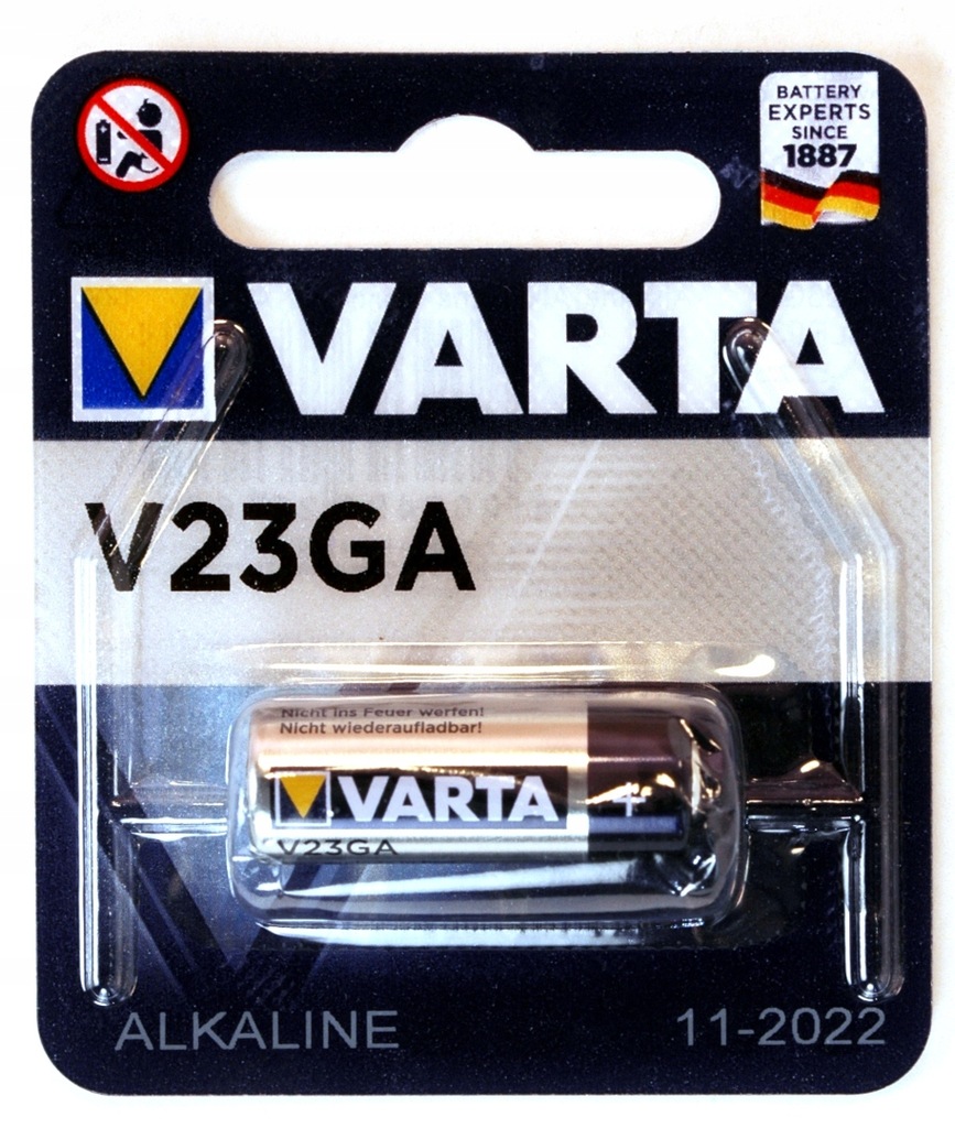 фото №8, Акумулятор alkaliczna mn21 a23 v23ga alkaline specjalistyczna wydajna 1 szt.