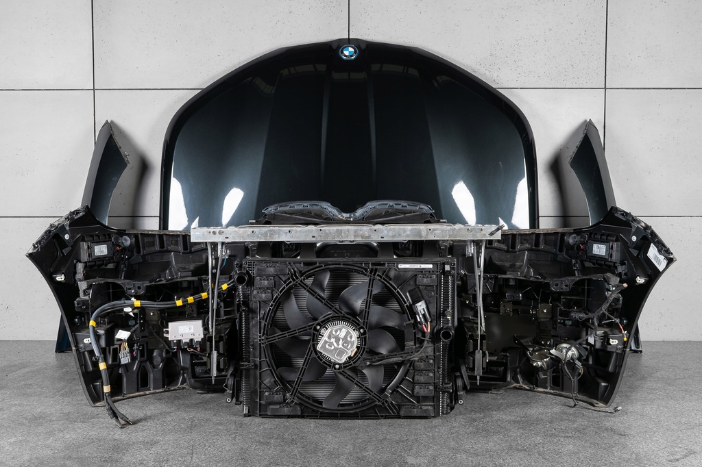 фото №9, Bmw ix i20 капот крыло бампер pas радиатор бампер перед