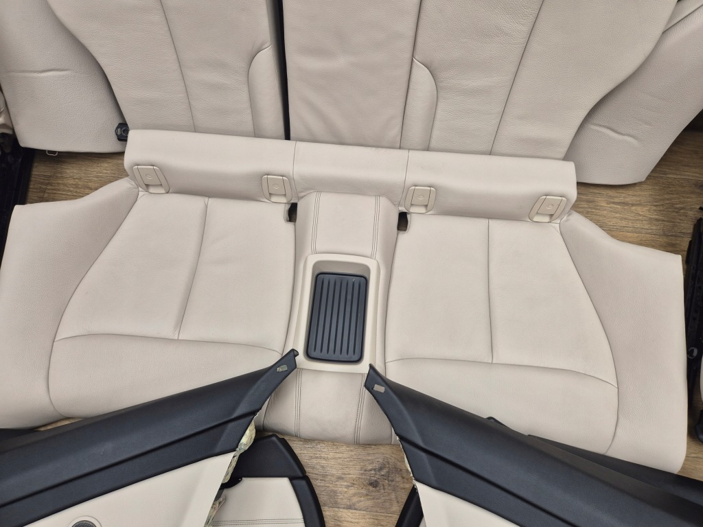 фото №6, Bmw f32 салон підігрів сидіння спортивні m-pakiet шкіра заднє сидіння обшивки oyster