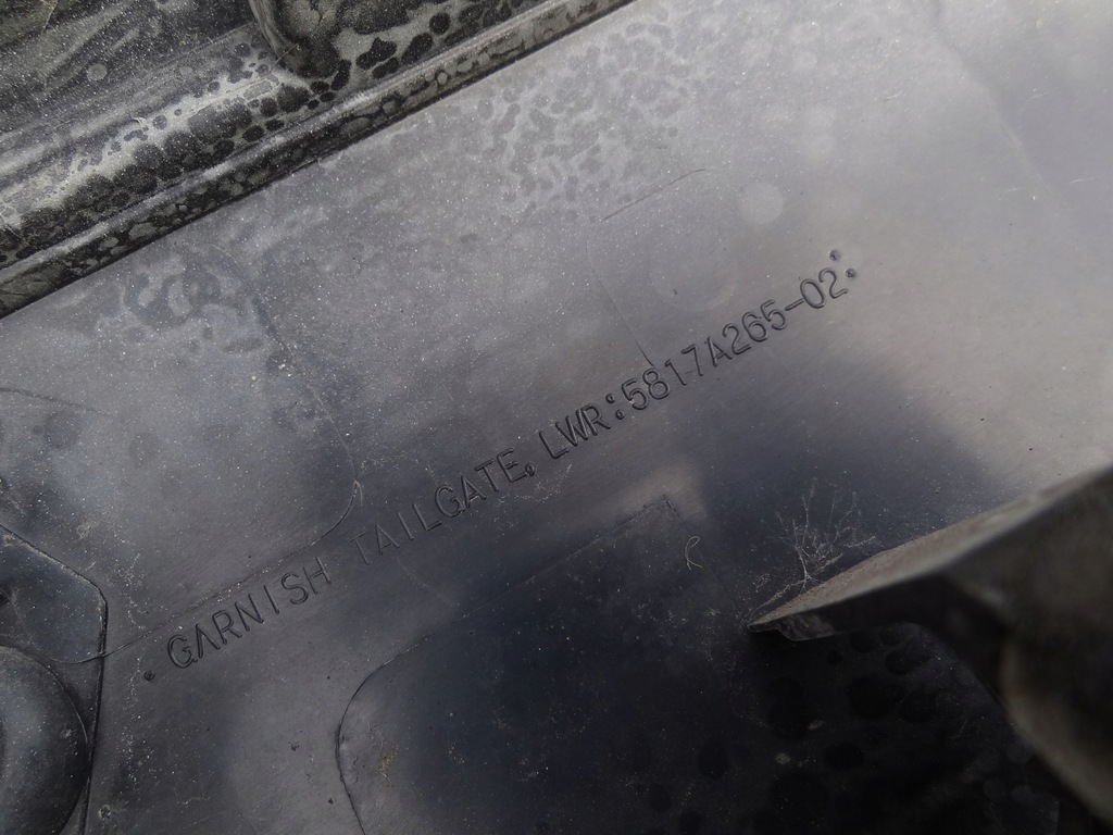 фото №7, Outlander iii lift хром молдинг накладка кришки багажника 5817a265-02 оригінал