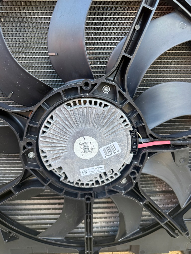 фото №6, Комплект радиатор вентилятор bmw x5 f15 3.0 бензин 763447104