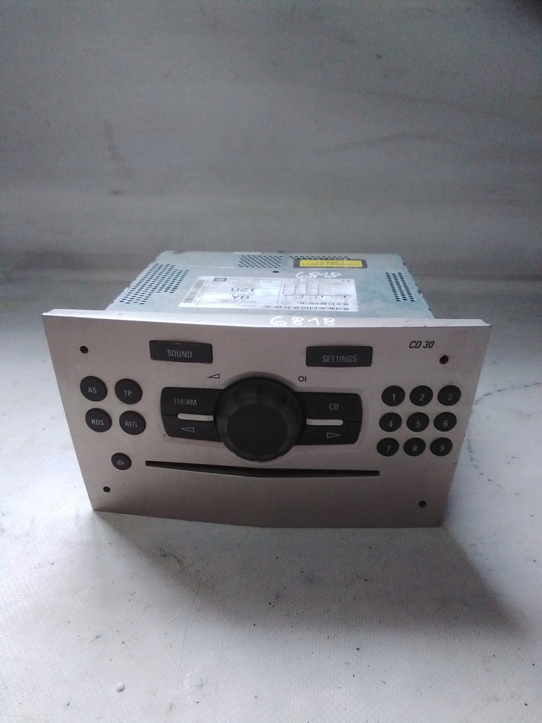 фото №1, 6818 opel corsa d радио cd 13257031