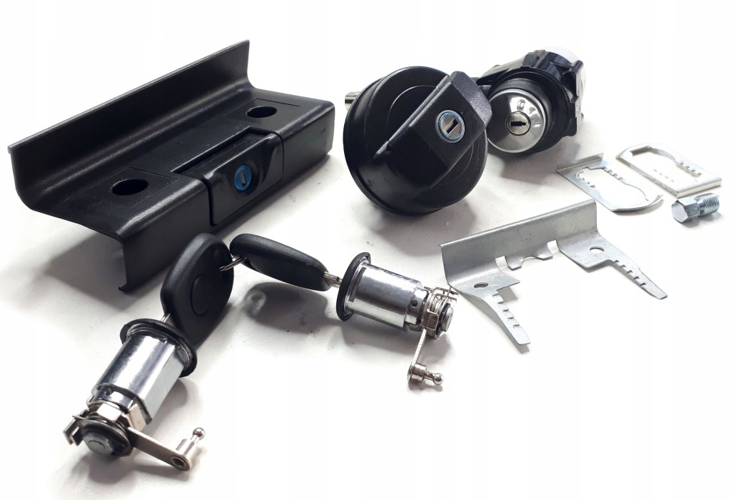 фото №1, Набор замки дверь + замок зажигания skoda felicia