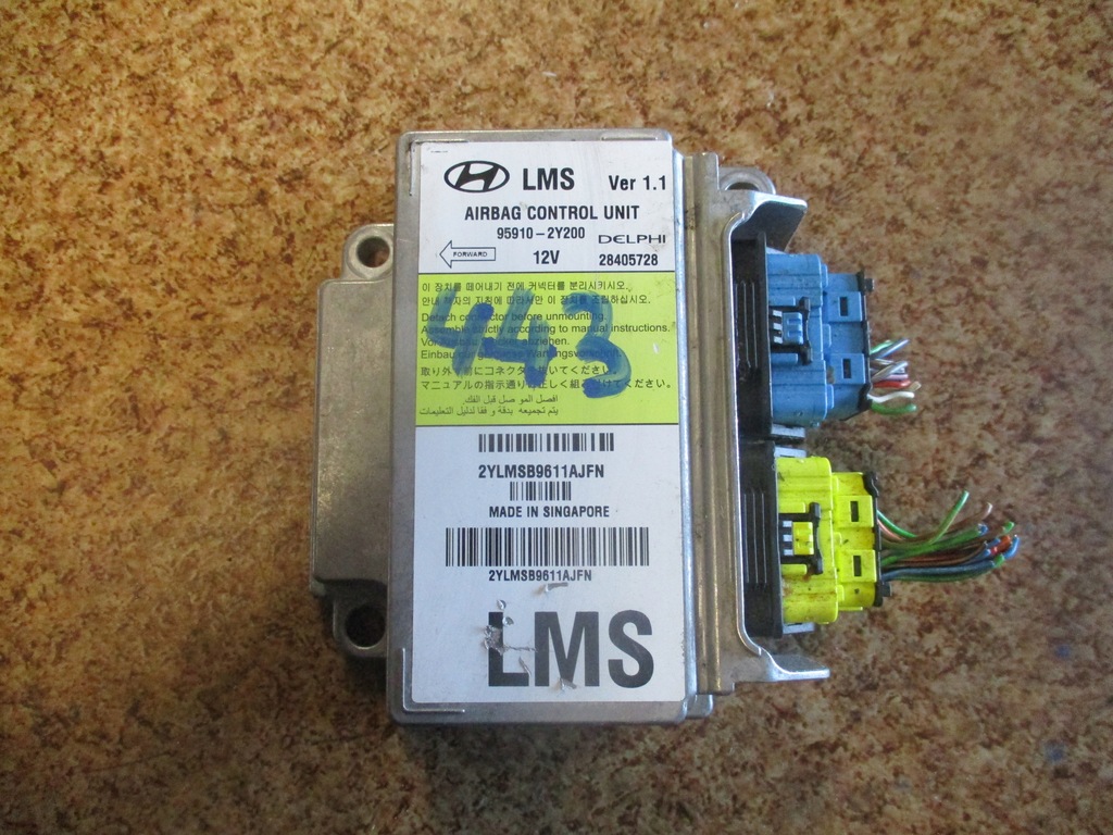 фото №1, Модуль air bag hyundai ix35 95910-2y200