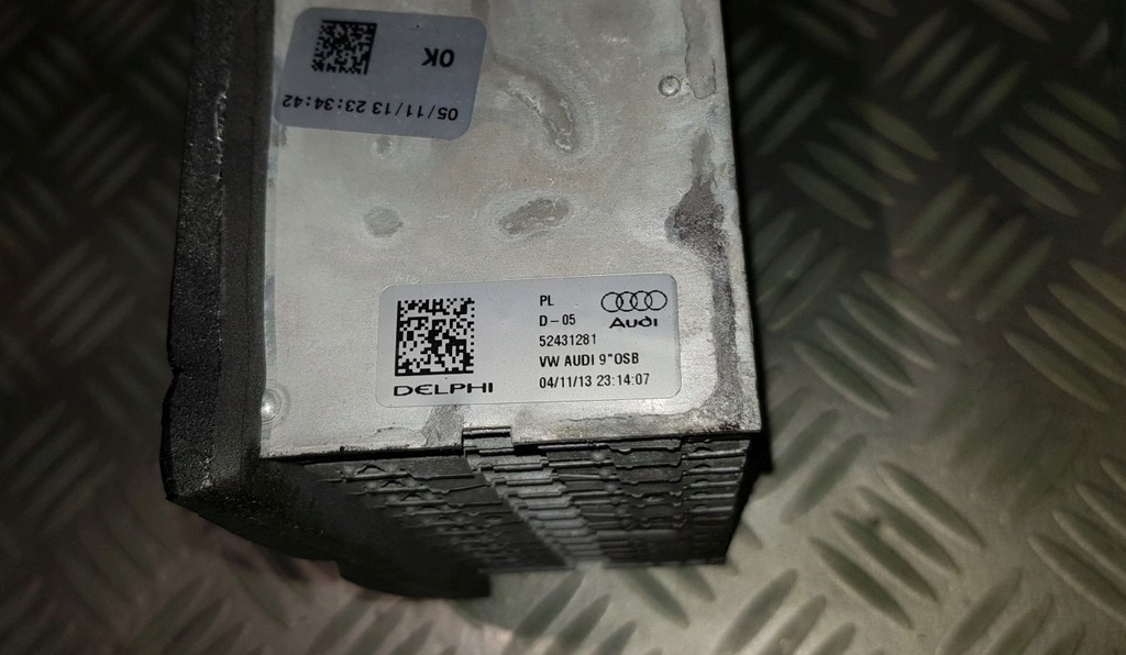 фото №5, Audi q7 4l 05-15 випарник радіатор обігрівача кондиціонера задня 524331281