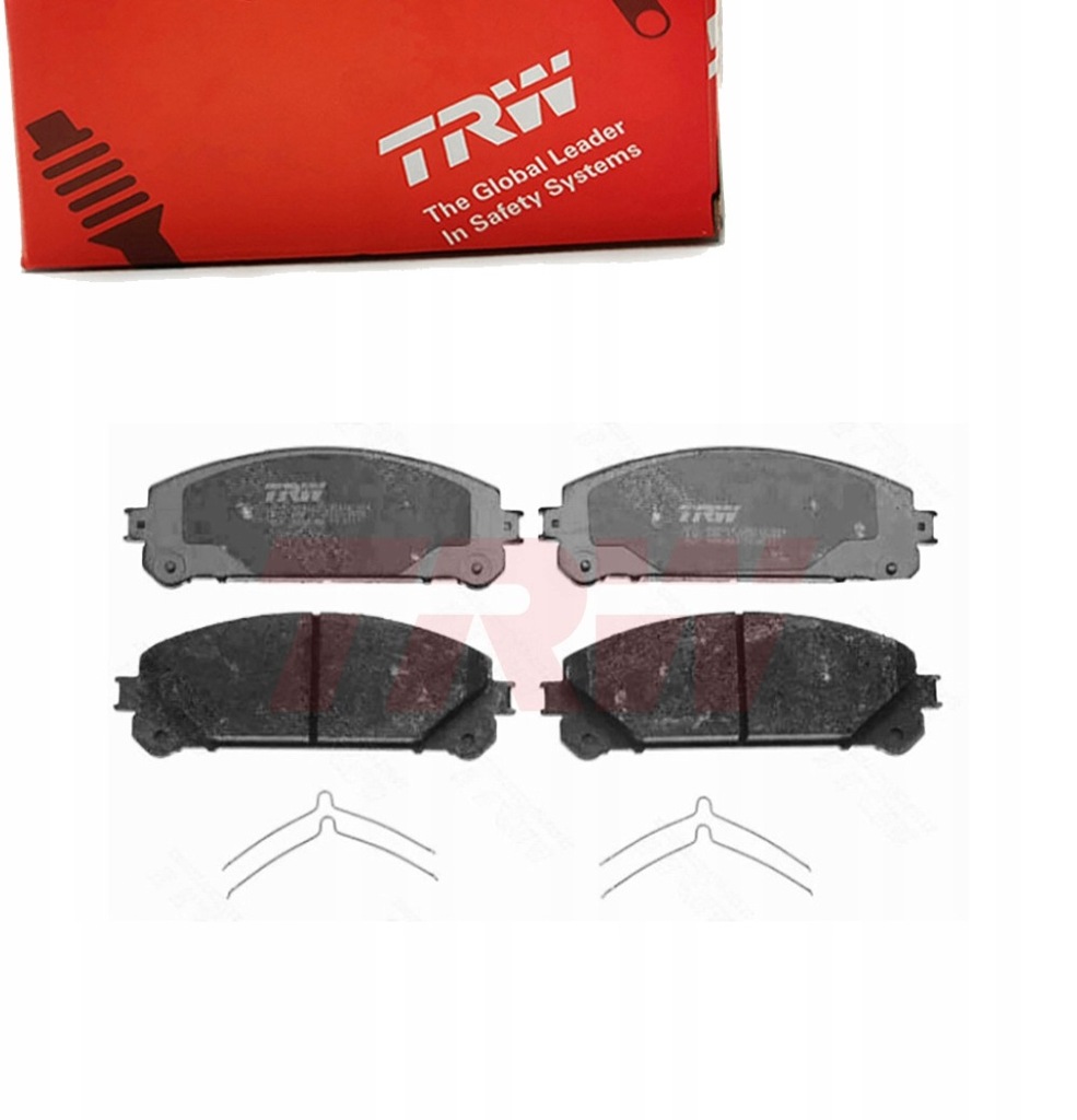 фото №1, Trw gdb3484 набор тормозных колодок тормозных, тормоза дисковые