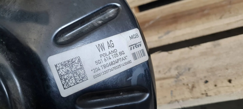 фото №6, S3 8v sedan a3 підсилювач гальм гальмівні 2.0 tfsi 5q1614105bq