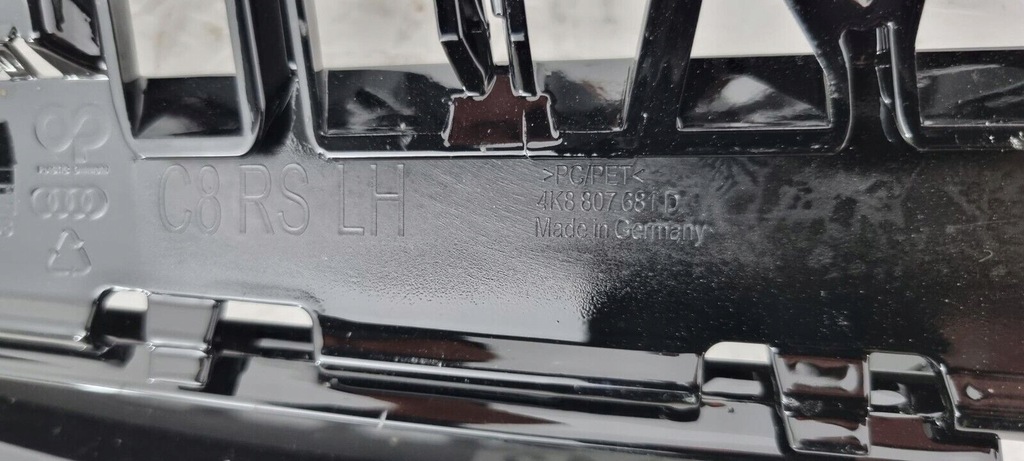 фото №8, Audi rs6 rs7 c8 2019- решётка бампера правая левая 4k8807682d 4k8807681d