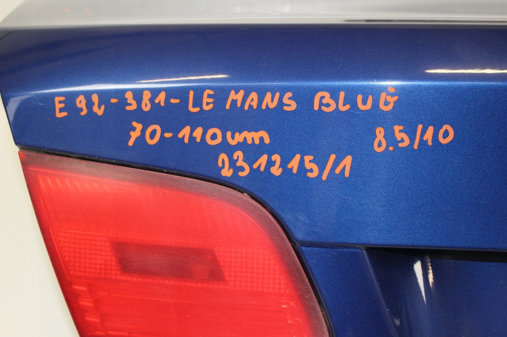 фото №7, Кришка багажника задня bmw e92 381