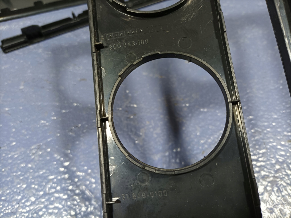 фото №12, Vw passat b6 накладки декоры панели приборная панель eu 3c0858069m