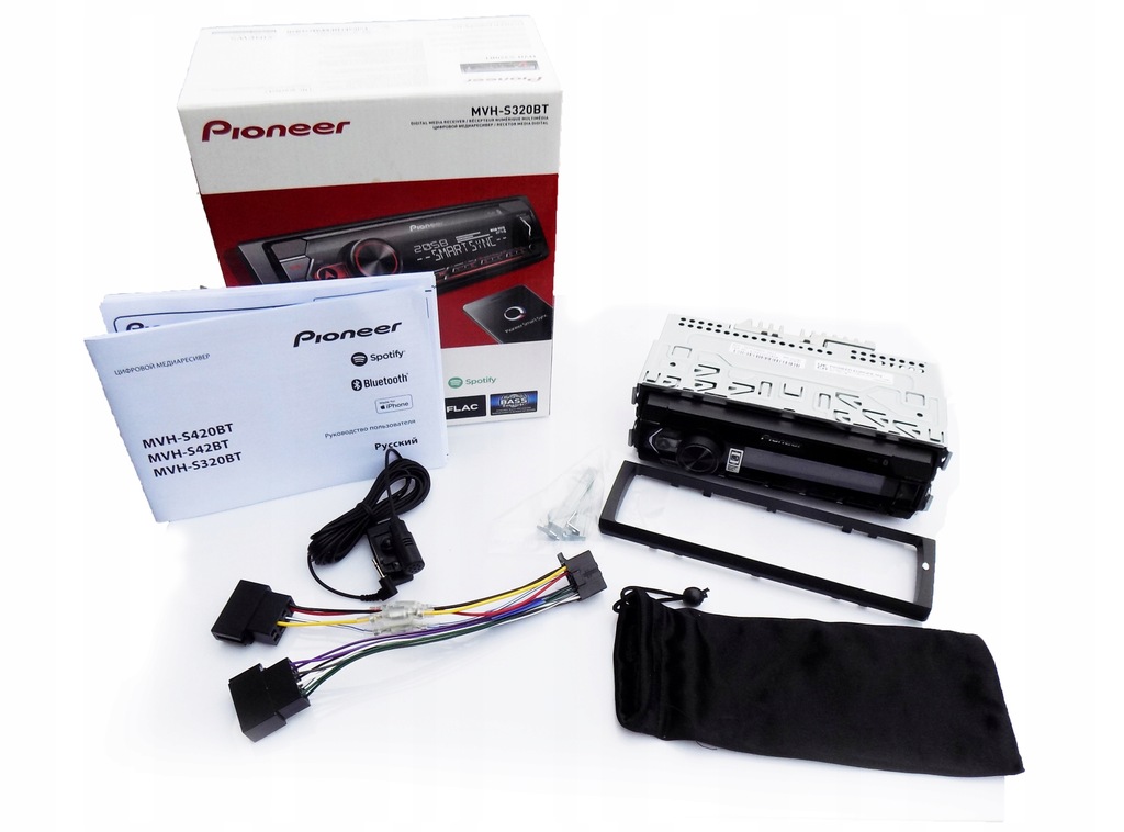 фото №5, Pioneer mocne радіо автомобільні bluetooth 4x50w