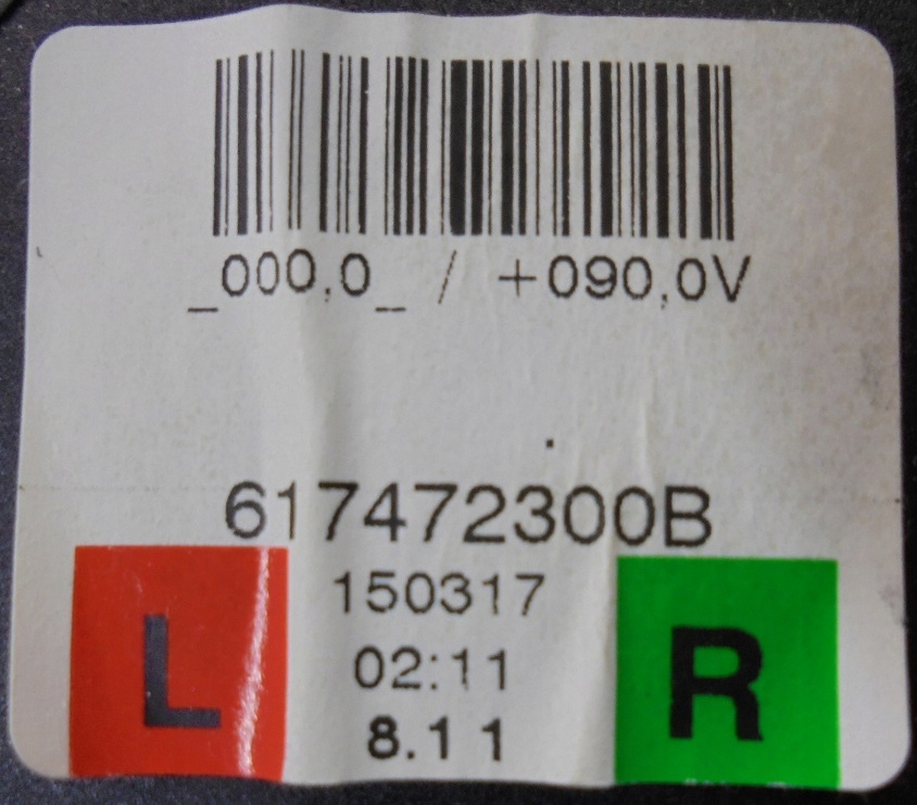 фото №3, Opel astra j 15 r pas безпеки лівий задня