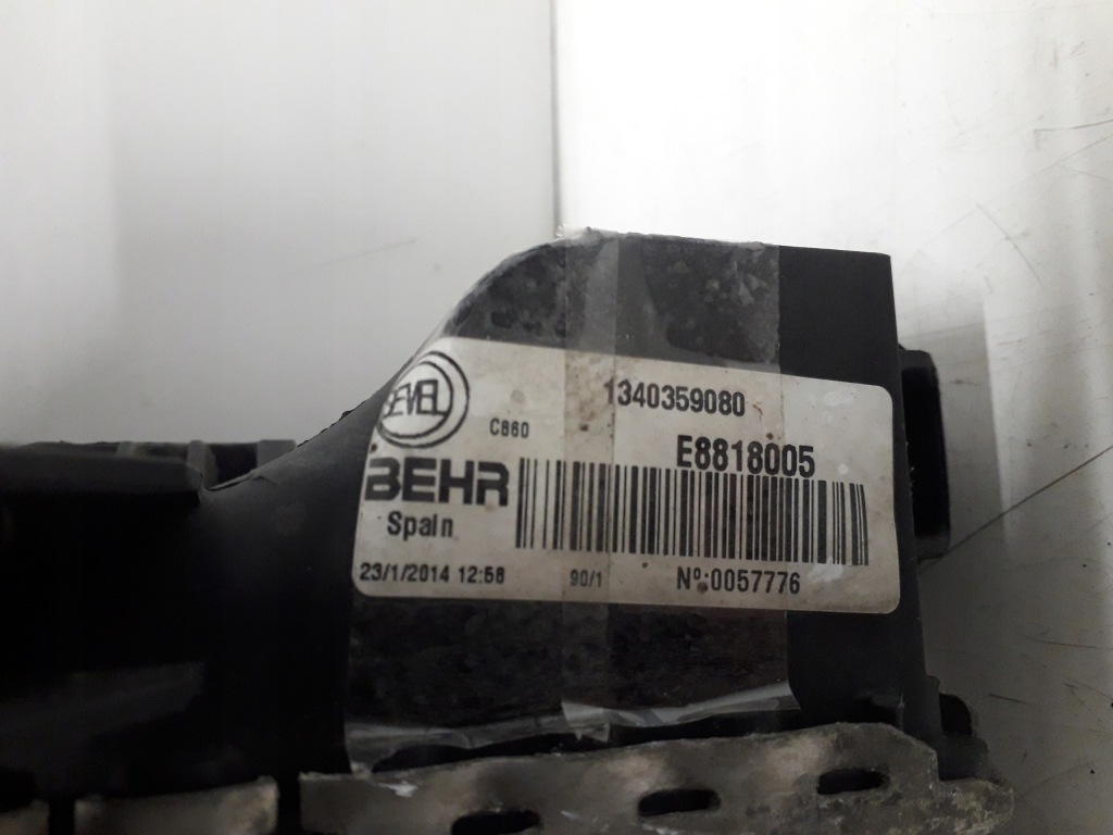 Jumper boxer ducato 06- 2.2 hdi jtd радиатор воды 1340359080 e8818005 Киев