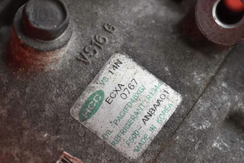 фото №7, Компресор насос кондиціонера f500-an8aa01 hyundai i30 1 i 1.4 16v 109 km