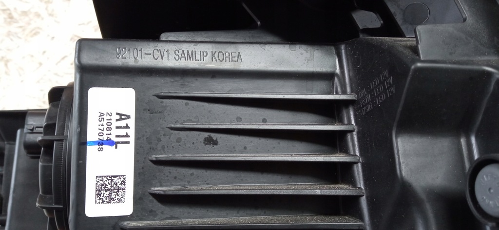 фото №15, Kia ev6 ev-6 21- лампа фара лівий перед full led 92101-cv1 europa оригінальний номер