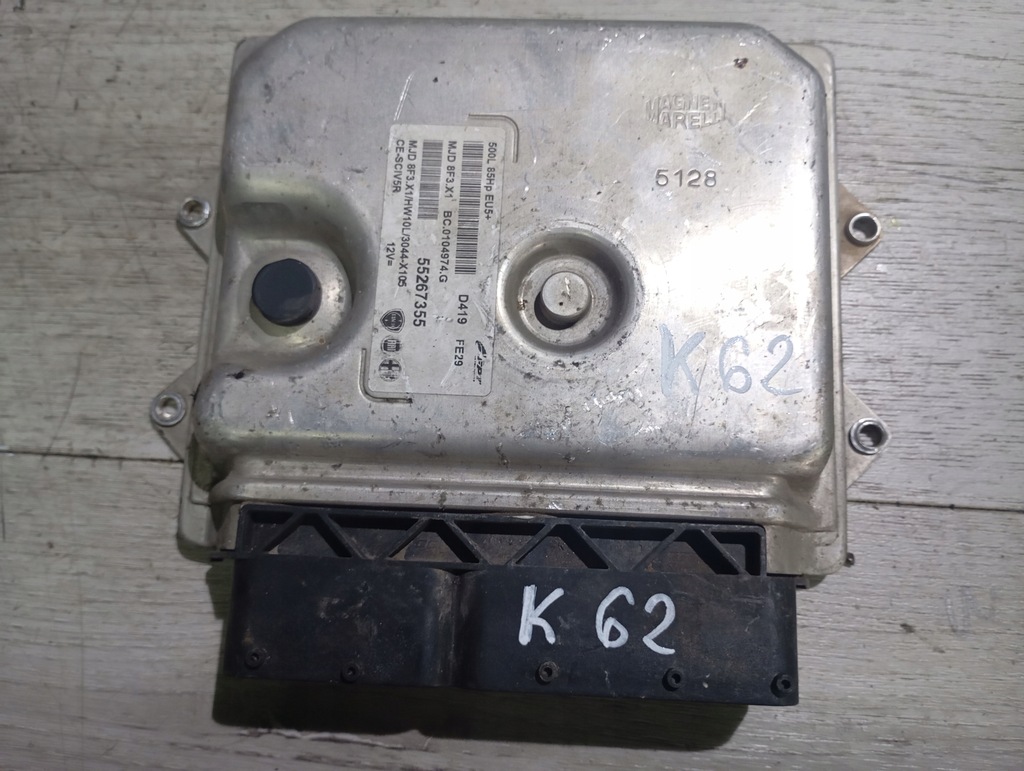 фото №1, Бортовой компьютер mjd8f3.x1 55267355 fiat 500 1.3