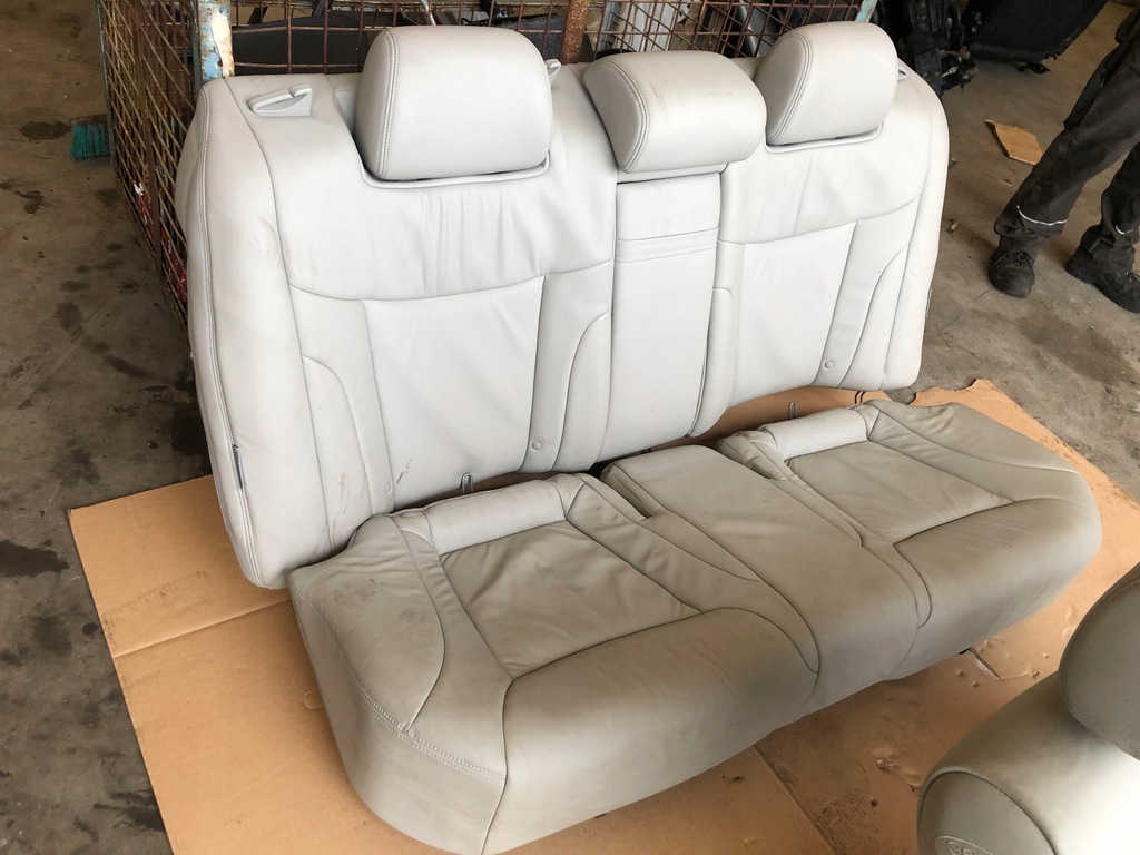 фото №7, Сиденья кожа светлая kia opirus оригинальные полный обивка дверь обшивка